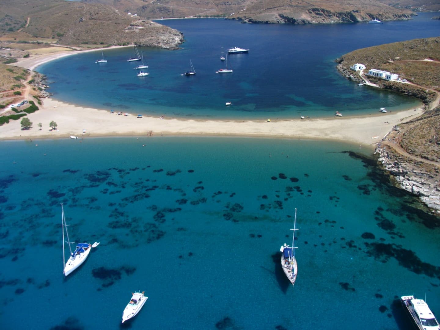 Kythnos. Kolona. Cyclades