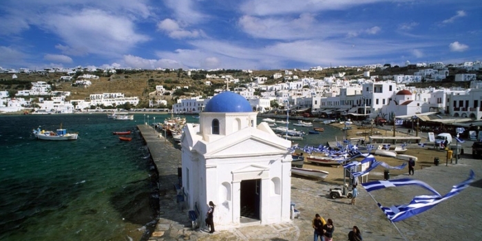 Mykonos - Churches in Chora