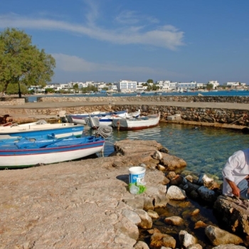 Alyki village. Paros island. Cyclades. Greece. Europe. George Detsis. 06/2007.