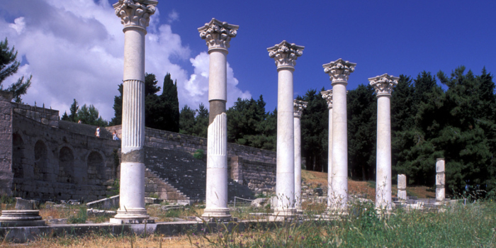 Asklepion ancient site Kos, Dodecanese, Greece ©Clairy Moustafellou/IML Image Group