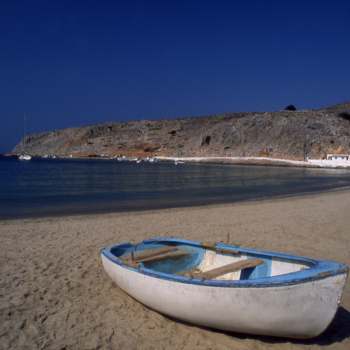 DODECANESE-KALYMNOS ©CLAIRY MOUSTAFELLOU Pserimos isl. Port beach