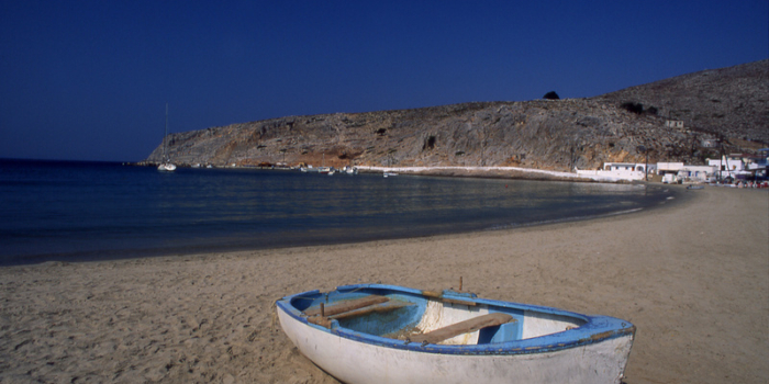 DODECANESE-KALYMNOS ©CLAIRY MOUSTAFELLOU Pserimos isl. Port beach