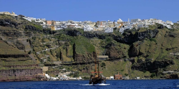 Santorini - By Boat