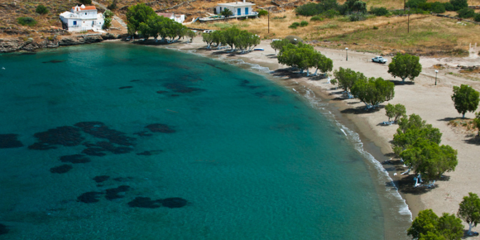 Europe, Greece, Cyclades, Kythnos, beach, Episkopi