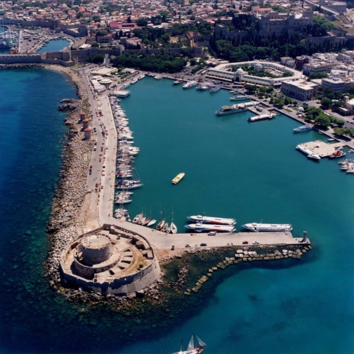Rhodes - Το φρούριο του Αγίου Νικολάου