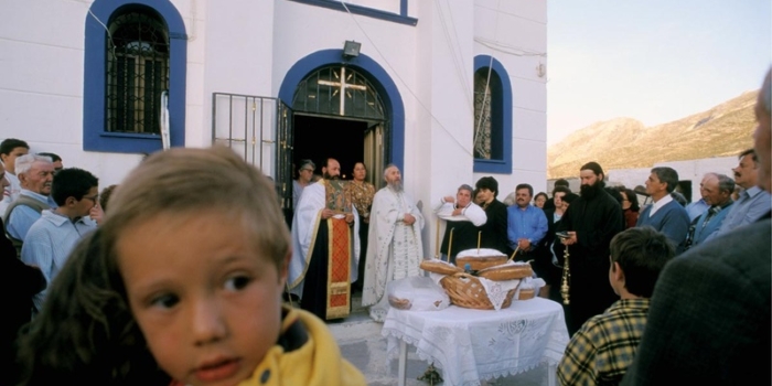 Festival, Panagia Kalamiotissa Monastery, Chora
Anafi, Cyclades, Greece, Europe
©Clairy Moustafellou /IML