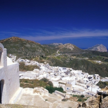 Church, Kastro, Chora Anafi, Cyclades, Greece, Europe ©Clairy Moustafellou /IML