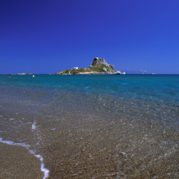 Kefalos village, Agios Nikolaos islet, view Kos, Dodecanese, Greece ©Clairy Moustafellou/IML Image Group