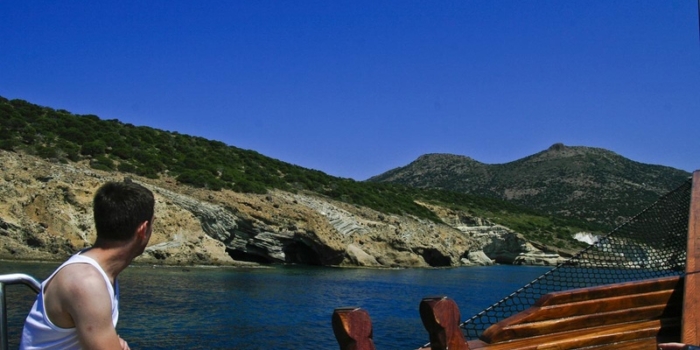 Milos - By boat
