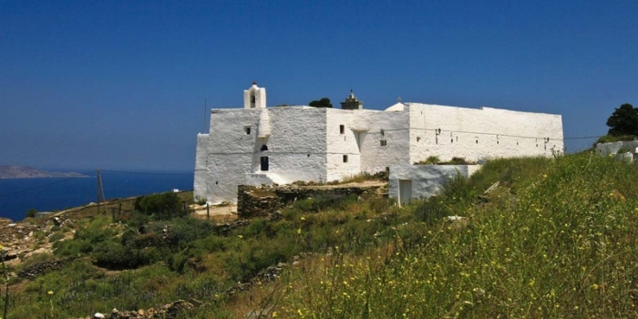 Serifos - The monastery of Taxiarches
