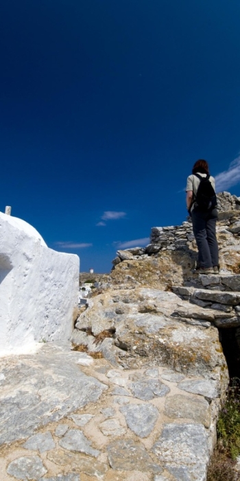 Amorgos - Chora – monastery of Hozoviotissa