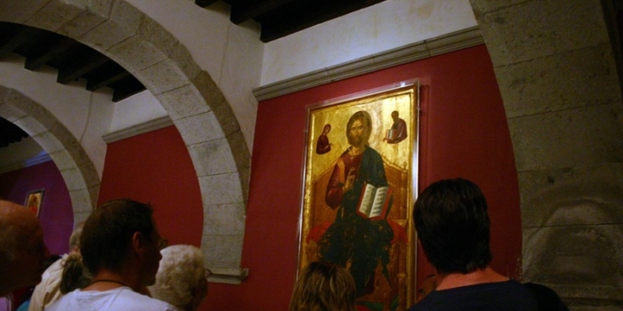 Patmos - The vestry-museum of the monastery of Saint John the Theologian