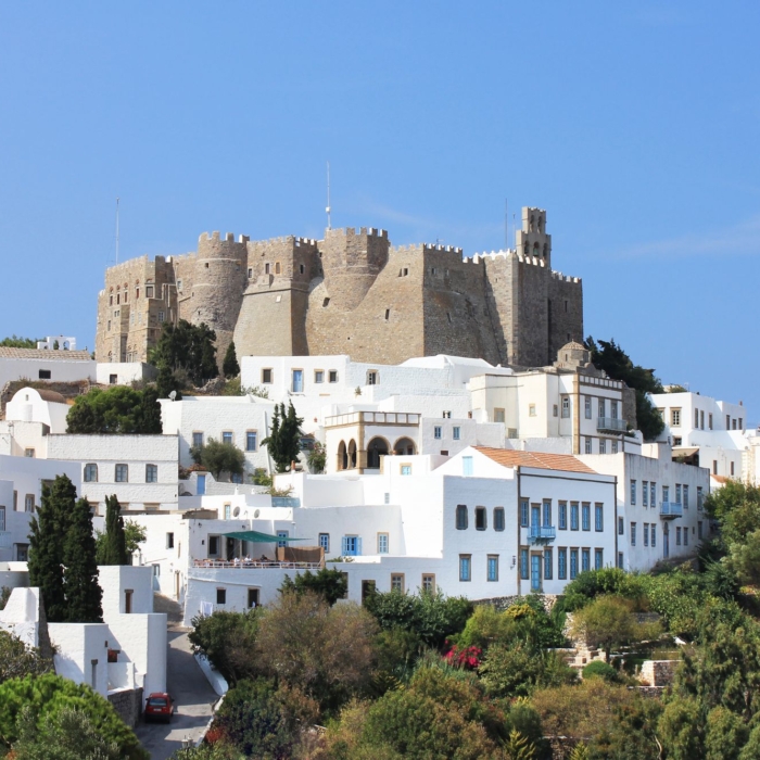 Monastery St Johh. Patmos island.