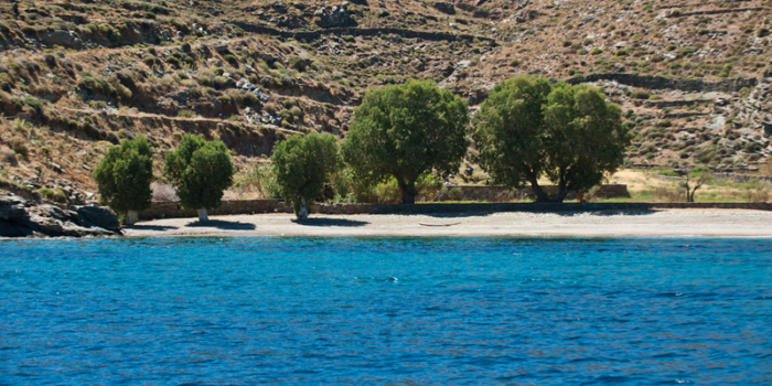 Europe, Greece, Cyclades, Kythnos, beach, Potamia