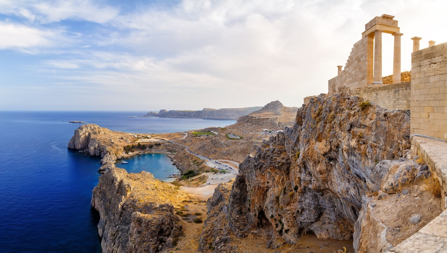 Acropolis of Lindos, Rhodes, Greece