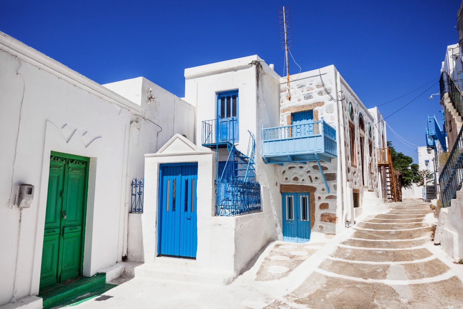 Astypalaia Chora. Dodecanese island