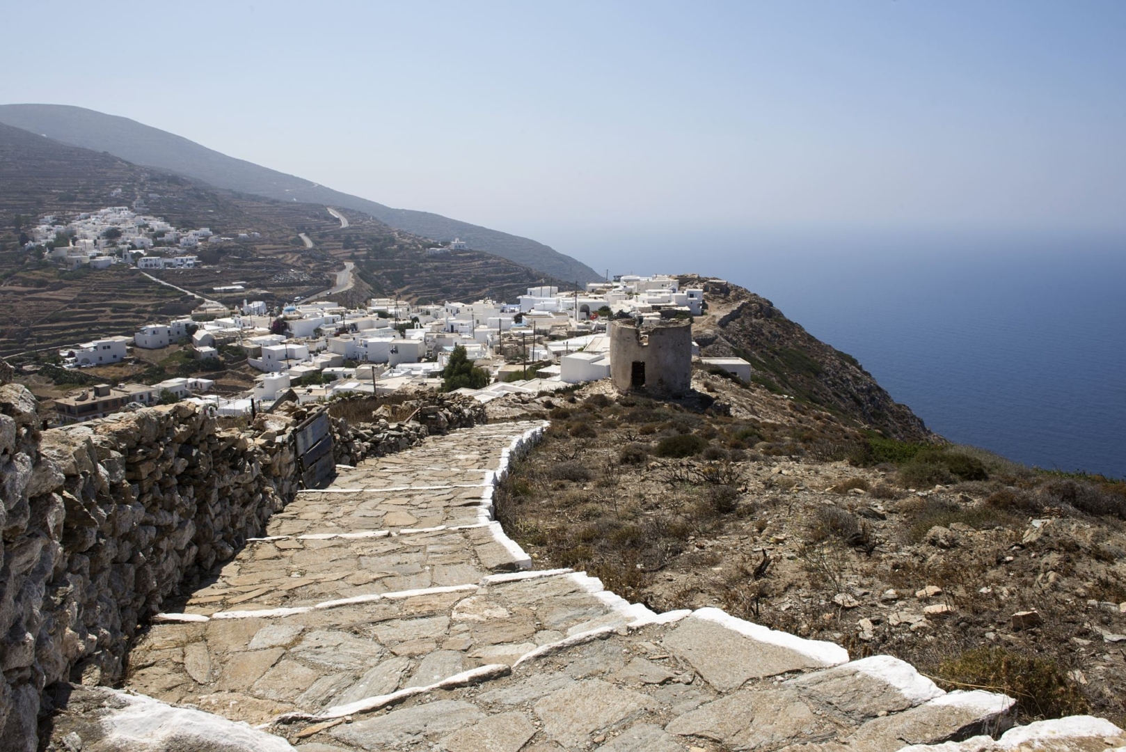 Old Chora, Sikinos island.