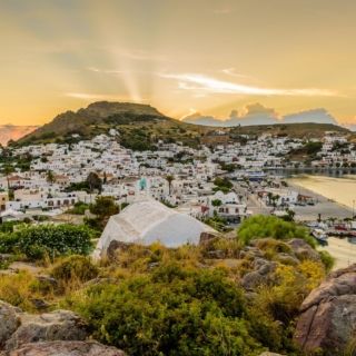 Patmos. Dodecanese islands.