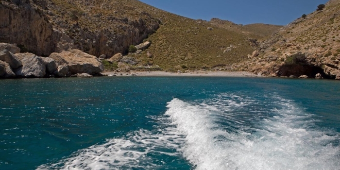Leros - By boat